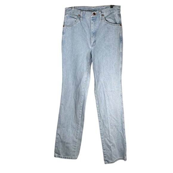 Wrangler 30x34 Light Wash Jeans Western Work Outdoor Business - Picture 3 of 6